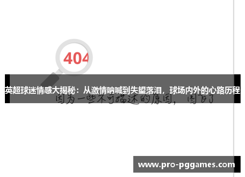 英超球迷情感大揭秘：从激情呐喊到失望落泪，球场内外的心路历程